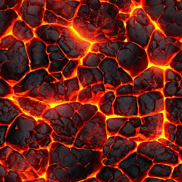 lava texture seamless pattern