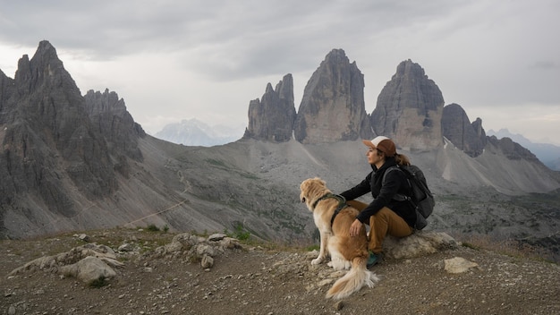 Lavaredo vrouwen hond