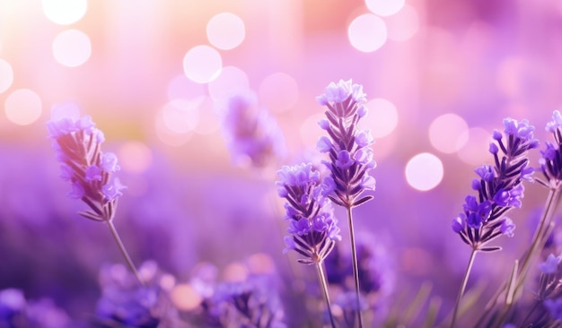Lavendel bloemen natuurlijke achtergrond
