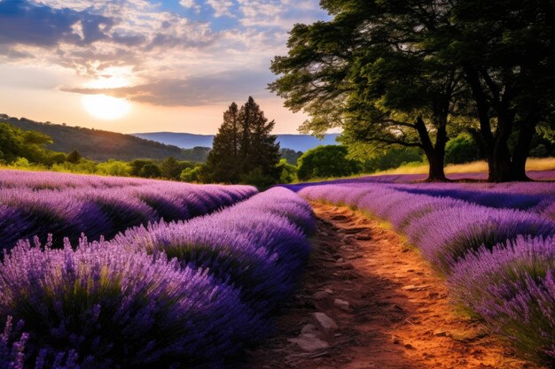 Lavendel Droomlandschap