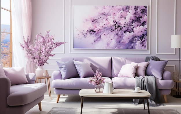 Lavendel Elegance Een zachte en elegante kleur voor inspiratie