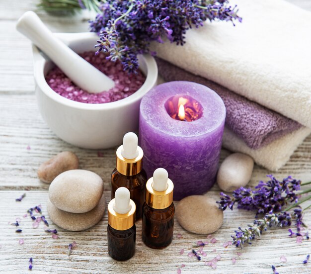 Lavendel spa-producten