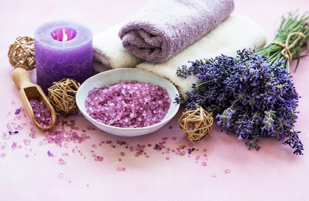 Lavendel spa-producten