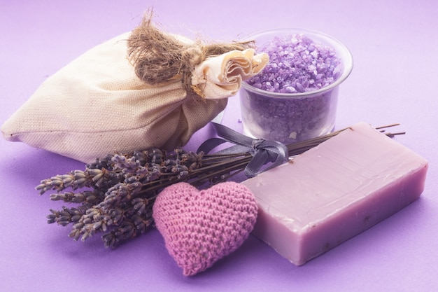 Lavendel spa-set