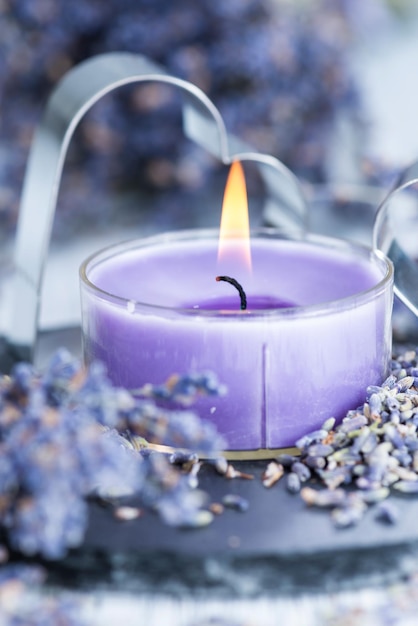 Lavender Candle