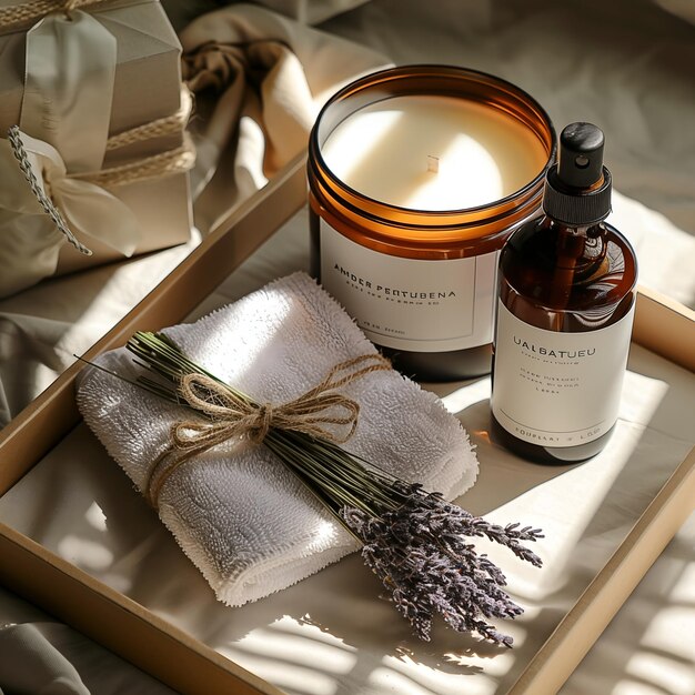 Lavender Dreams A Rustic Still Life Gift SetLavender Dreams A Rustic Still Life Gift Set is a de