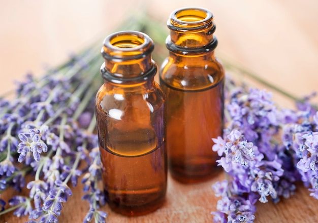 lavender and essential oils