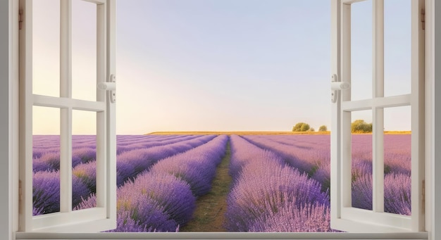 Lavender Field Generative AI