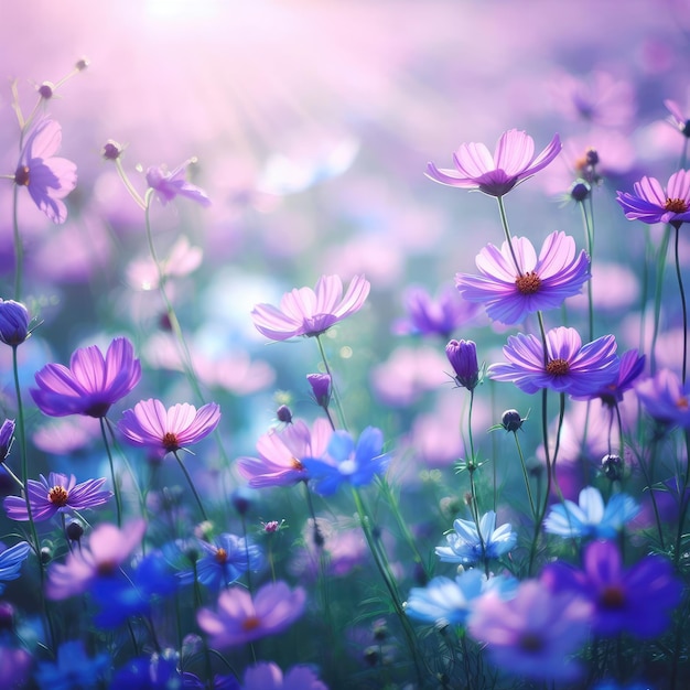 lavender field at sunset