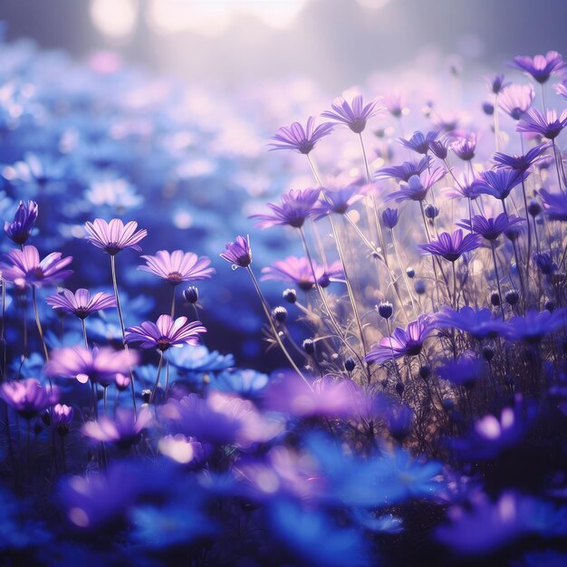 lavender field at sunset