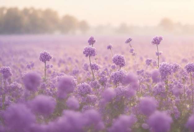 lavender field at sunset