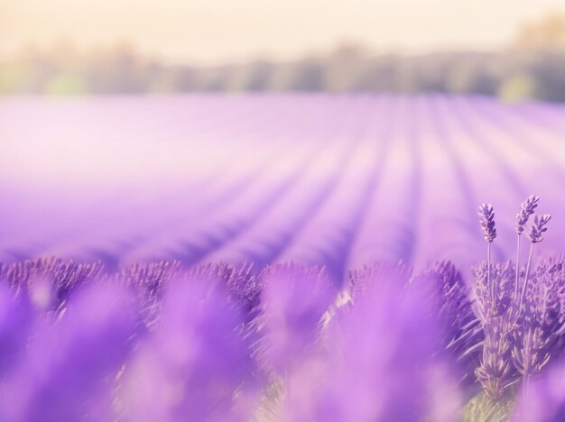 Lavender fields minimal abstract background