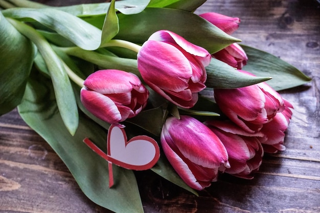 Lavender flower nice chrysanthemum purple tulip bouquet of nice pink tulips ready as a gift for valentine's day