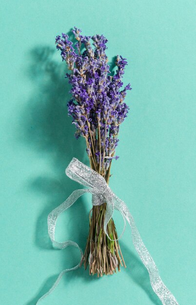 Photo lavender flowers bunch