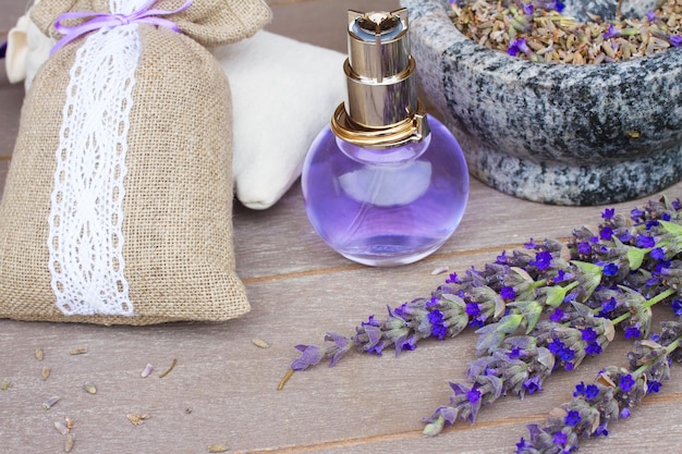 Terme di fiori di lavanda