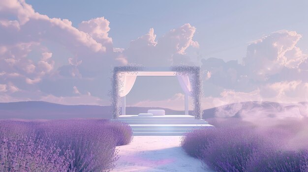 A Lavender Garden Fantasy