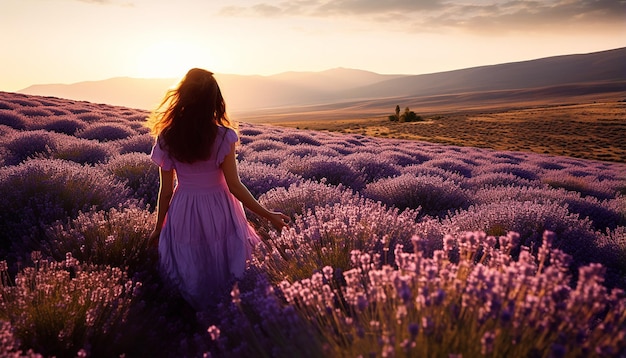 Lavender gardens in Turkey's Burdur province Turkey