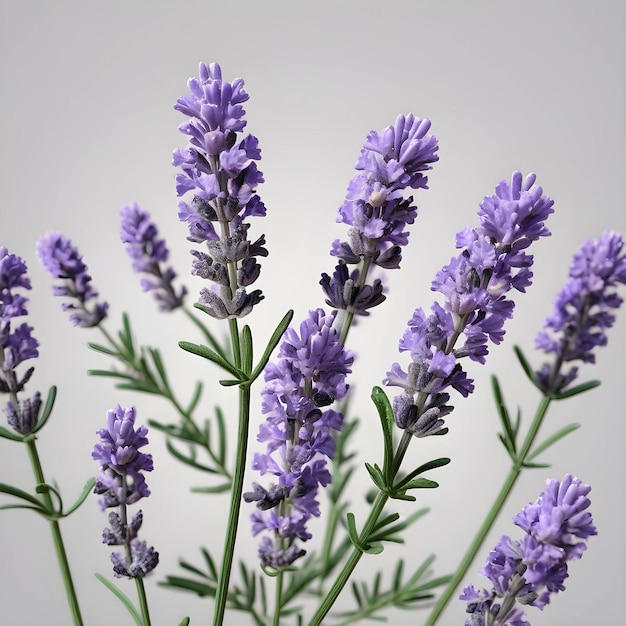 Photo lavender lavandula spp minimalist style hyper realistic hyper detailed