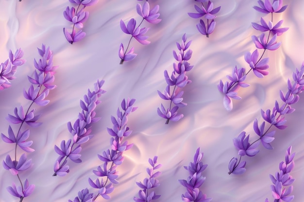 Photo lavender lilac pattern