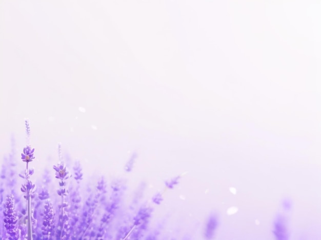 Photo lavender mist minimal abstract light background