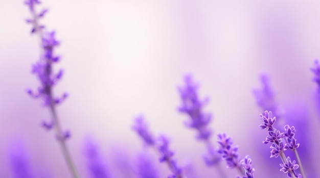 Lavender Serenity Blur Abstract Background in Calming Lavender Tones