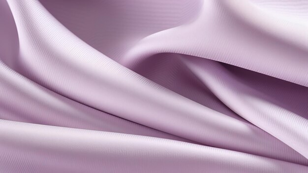Photo lavender silk background with freeflowing lines and soft focus lens