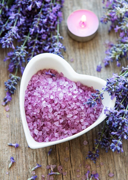 Lavender spa products