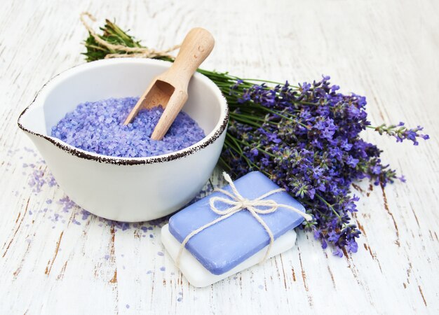 Photo lavender spa