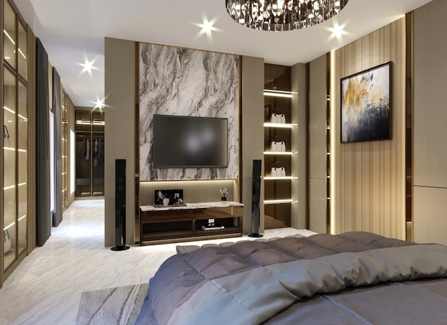 Lavish and Modern Bedroom Interior Design