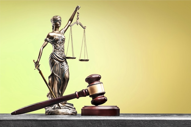 Law justice courtroom concept constitution judge court