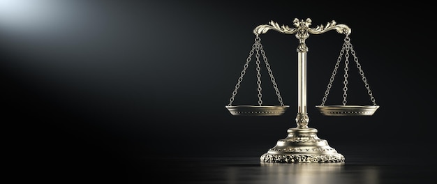 legal scales justice system concept