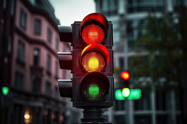 Law permits right turn at red German traffic light when green arrow is illuminated