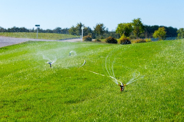 Lawn irrigation and watering systems