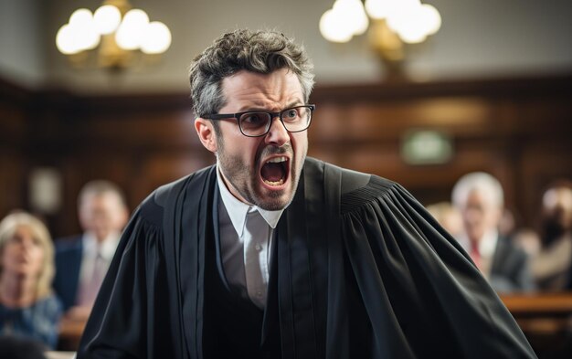 Фото Адвокат разозлился во время судебного заседания