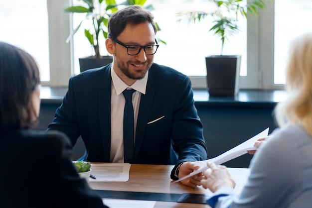 Lawyers at work