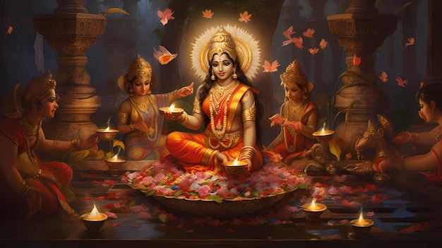 Laxmi puja Diwali