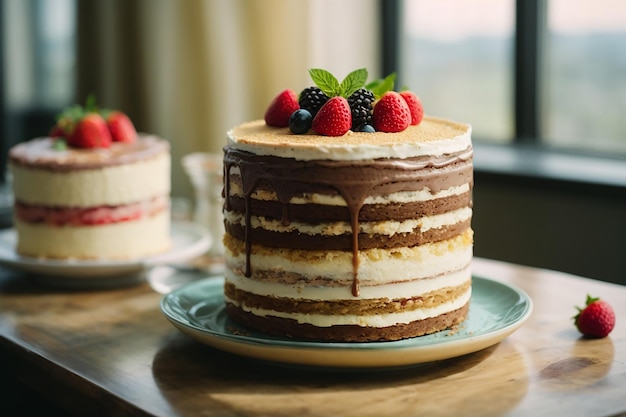 Layered cakes