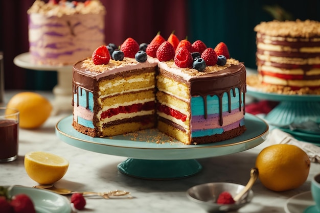 Layered cakes