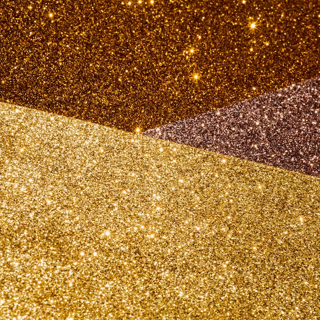 Layers of gradient gold texture