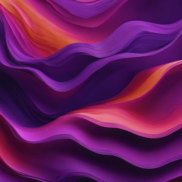 Layers of purple abstract art background