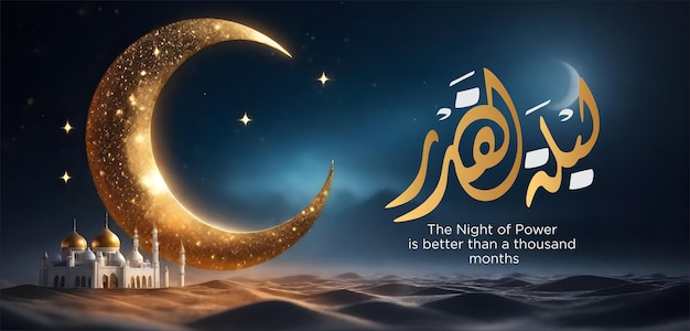 laylat al qadr night of the moon is better than the moon