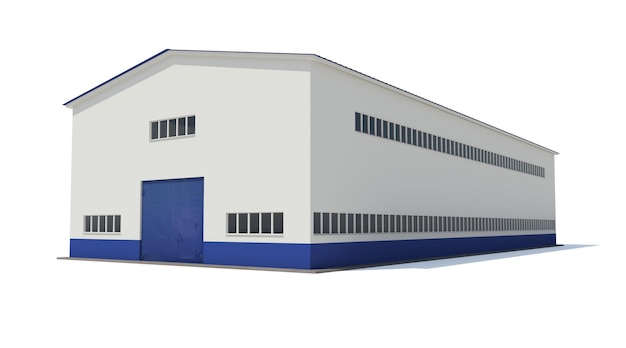 Layout of an industrial building