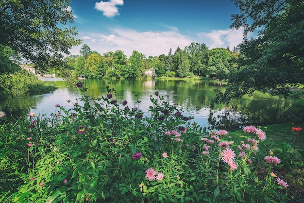 Lazienki Park in Warsaw