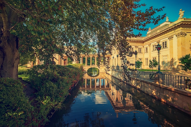 Lazienki Park in Warsaw