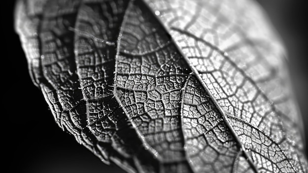 Leaf detail Generative AI