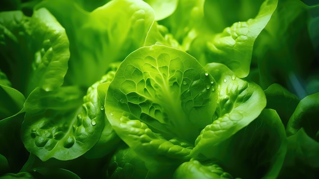 Leaf green macro background freshness