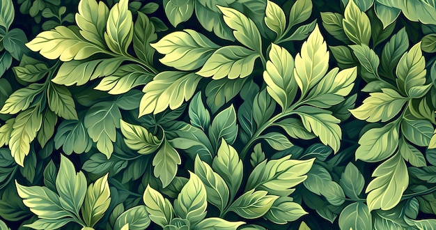 Photo leaf nature background