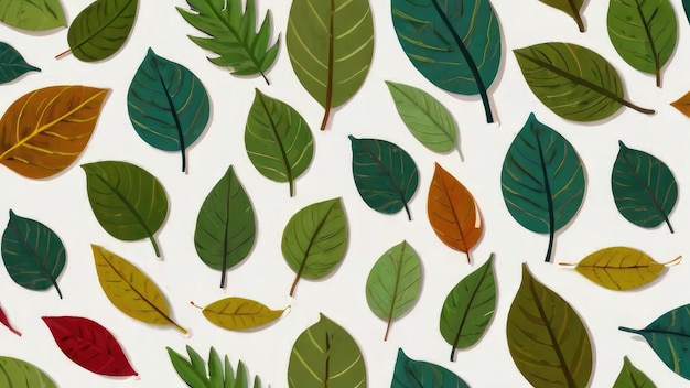 leaf pattern background