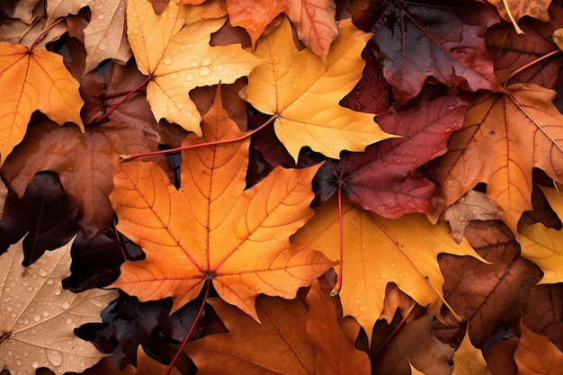 a leaf that is red and yellow.