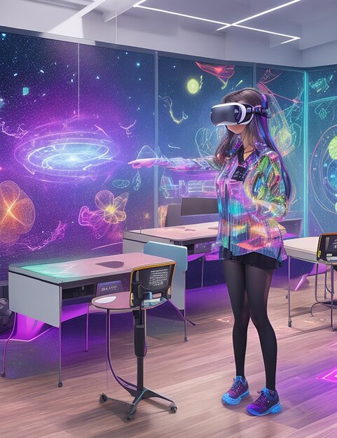 Learning to reimagine with holographic classrooms and integrated virtual reality